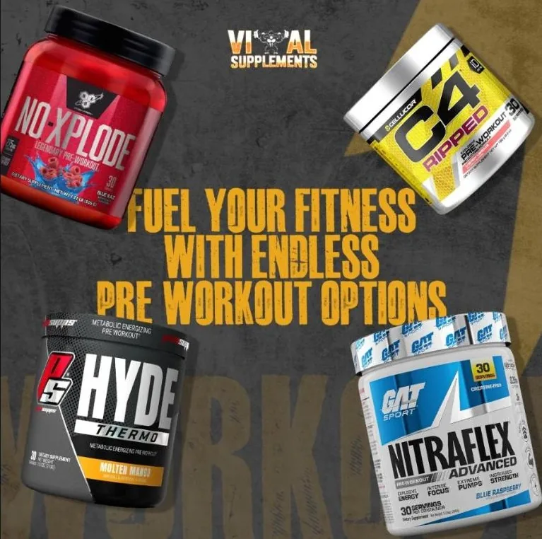 GYM Supplements | Social Media Designs: design 6 of 8