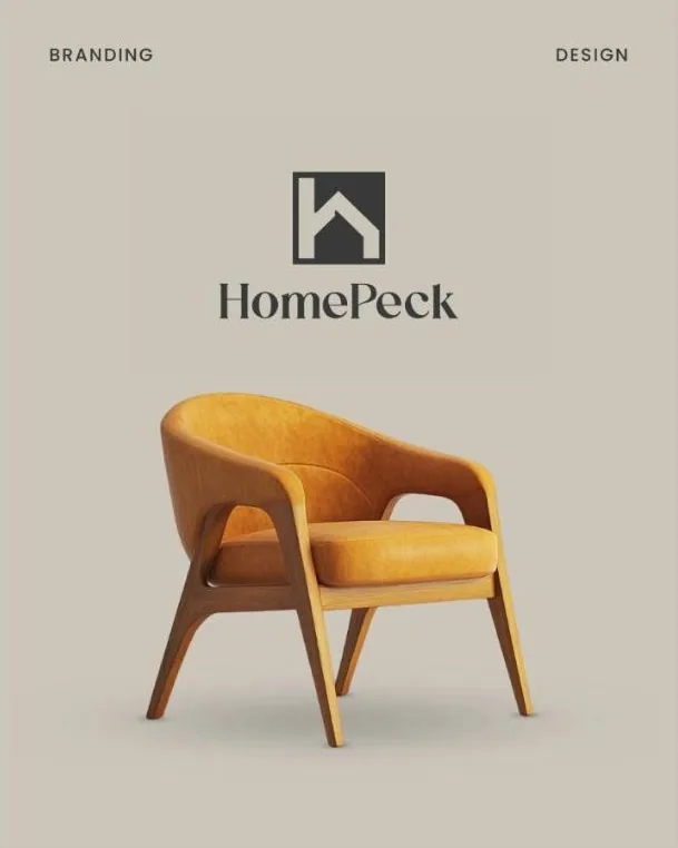 Homepeck | Brand Identity & Social: design 1 of 10