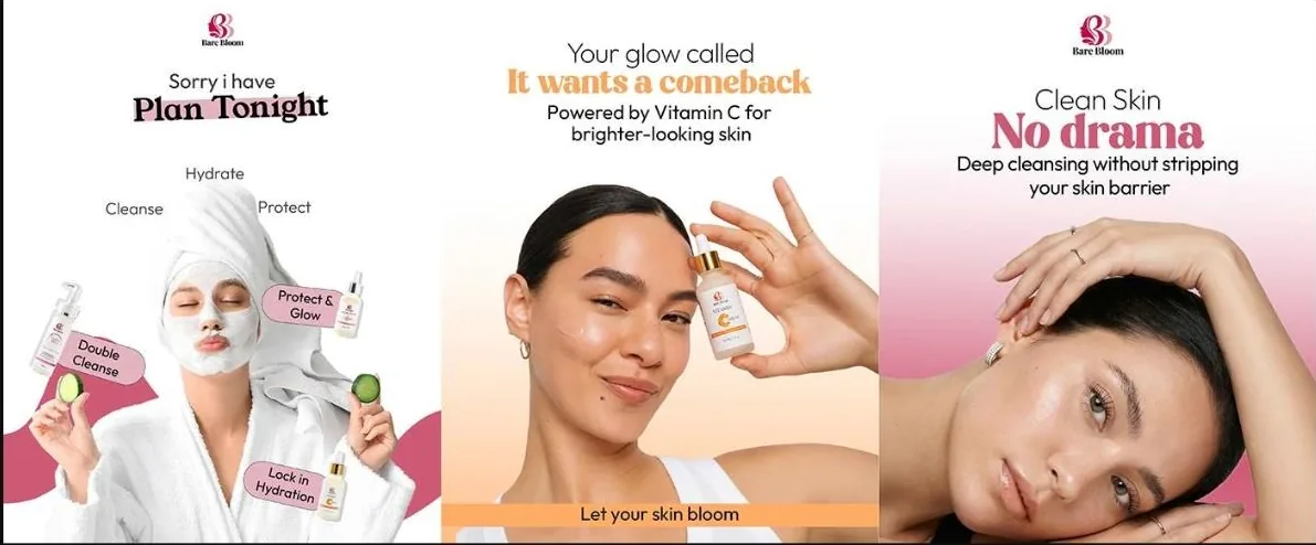 Skincare Social Media Post | Barebloom: design 4 of 5