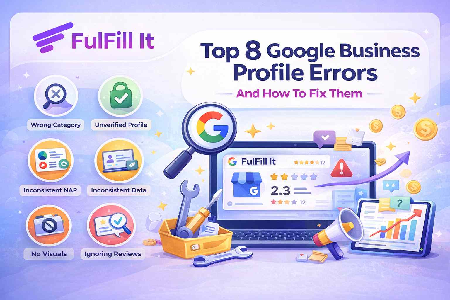 Google Business Profile errors