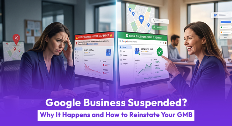 Google business profile suspended
