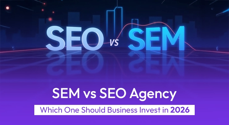 SEM vs SEO comparison for businesses choosing between Google Ads and organic search in 2026